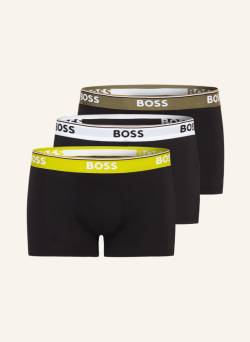 Boss 3er-Pack Boxershorts Power schwarz von Boss