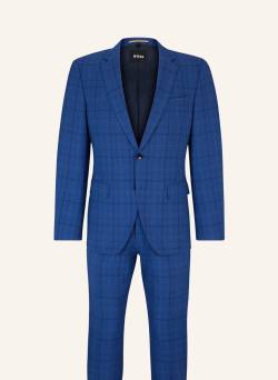 Boss Business Anzug H-Huge-2pcs-224 Slim Fit blau von Boss
