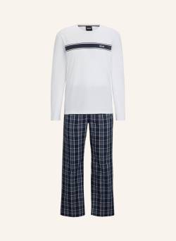 Boss Pyjama-Set Urban Long Set blau von Boss