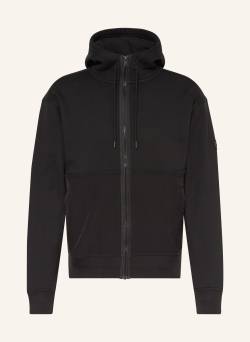 Boss Sweatjacke Zebridhood schwarz von Boss