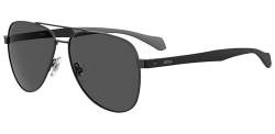 Boss Unisex 1077/s Sunglasses, 003/IR MATT Black, 60 von Boss