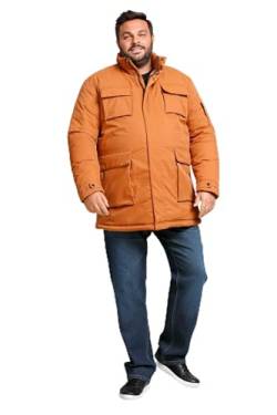 Boston Park Herren große Größen Übergrößen Menswear L-8XL Jacke, Bauchfit, Stehkragen, Zipper, bis 82 terracotta 78 201705514-78 von Boston Park