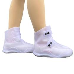 Wasserdichte Schuhüberzüge - Regenfeste Stiefel,Einfach zu handhabende, rutschfeste, doppelschichtige Sohle, robuste, dicke Regenüberschuhe für Männer, Frauen und Kinder Botiniv von Botiniv