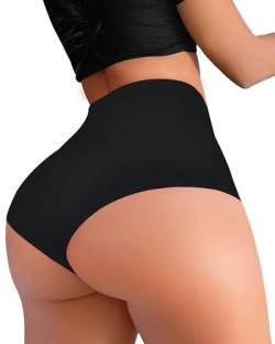 Yoga-Shorts mit Ausschnitt, hohe Taille, Workout, Fitnessstudio, aktive Hotpants, #0 Schwarz, Groß von Boudaner