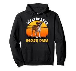 Deutscher Boxer WELTBESTER BOXER PAPA Boxer Hundepapa Pullover Hoodie von Boxer Hund Geschenk Deutsche Boxer Hundepapa Shirt