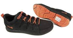 Boxfresh Herren Lederschuhe Schnürschuhe Clifden schwarz orange (43) von Boxfresh