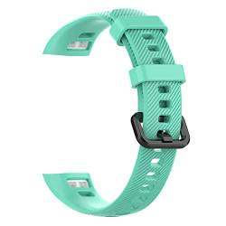 Bozaap Smartwatch-Ersatzbänder,Weiches Silikon-Ersatzband-Armband,Schnellverschlussband-Armband, kompatibel mit Huawei Band 3 Pro und Band 4 Pro von Bozaap