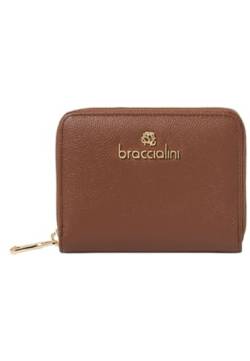 Braccialini Kleine Geldbörse mit Reißverschluss Basic B17511BA, braun, Taglia Unica, Mit Reißverschluss von Braccialini