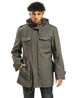 Brandit BUNDESWEHR PARKA MIT FUTTER & FLAGGEN BW FELDPARKA BORDPARKA JACKE WINTERJACKE, Größe:52 (XL), Farbe:Oliv von Brandit