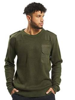 Brandit BW-Pullover - Rundhals, Oliv, Gr.- XXL / 56-58 von Brandit