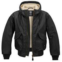 Brandit CWU Jacket hooded black Gr. 3XL von Brandit