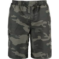 Brandit - Camouflage/Flecktarn Badeshort - Swimshorts Camo - S-M bis XXL-3XL - für Männer - Größe L-XL - darkcamo von Brandit