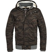 Brandit - Camouflage/Flecktarn Winterjacke - Parkmont Jacket - S bis 5XL - für Männer - Größe XXL - camouflage von Brandit