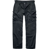 Brandit Cargohose - BDU Ripstop Trouser - S bis 5XL - für Männer - Größe L - schwarz von Brandit