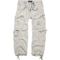 Brandit Cargohose - Pure Vintage Trouser - S bis XXL - für Männer - Größe S - altweiß von Brandit