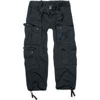 Brandit Cargohose - Pure Vintage Trousers - M bis 7XL - für Männer - Größe XL - schwarz von Brandit