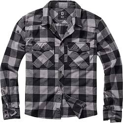 Brandit Check Shirt Black-Charcoal M von Brandit