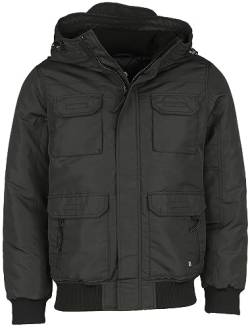 Brandit Colorado Jacket Männer Winterjacke schwarz L 100% Polyester Basics von Brandit
