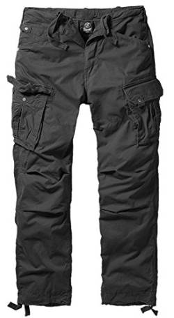 Brandit Columbia Mountain Vintage Cargohose Hose, Gr. 4XL, schwarz von Brandit