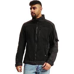 Brandit Fleecejacket Ripstop black Gr. S von Brandit