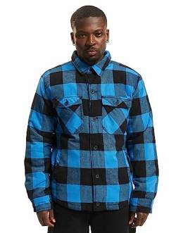 Brandit Herren Lumberjacket Jacke, Schwarz+blau, 6XL von Brandit