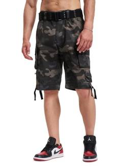 Brandit Herren Savage Ripstop Shorts, darkcamo, 5XL von Brandit