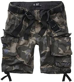 Brandit Herren Savage Ripstop Shorts, darkcamo, XL von Brandit