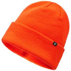 Brandit Herren Watch Cap Winter-Hut, orange, OS von Brandit