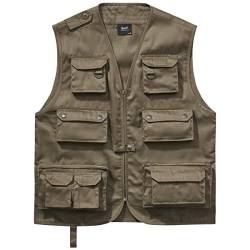 Brandit Hunting Vest, Oliv, Größe 5XL von Brandit