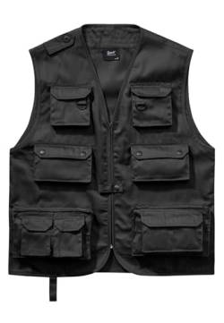 Brandit Hunting Vest, Schwarz, Größe M von Brandit