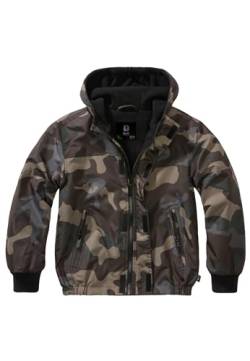 Brandit Kids Windbreaker Frontzip darkcamo Gr. 134-140 von Brandit