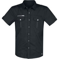 Brandit Kurzarmhemd - Rockstar Shirt T/C - S bis 5XL - für Männer - Größe 4XL - schwarz von Brandit