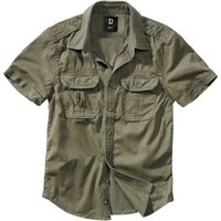 Brandit Kurzarmhemd - Vintage Short Sleeve - S bis 5XL - für Männer - Größe 5XL - oliv von Brandit