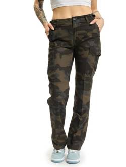 Brandit Ladies BDU Ripstop Trouser darkcamo Gr. 27 von Brandit