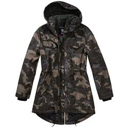 Brandit Ladies Marsh Lake Parka, Darkcamo, Größe XS von Brandit