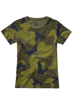 Brandit Ladies T-Shirts, Swedish Camo, Größe 3XL von Brandit