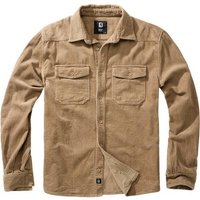 Brandit Langarmhemd Brandit Herren Corduroy Classic Shirt Long Sleeve (1-tlg) von Brandit