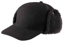 Brandit Lumberjack Wintercap, Schwarz von Brandit