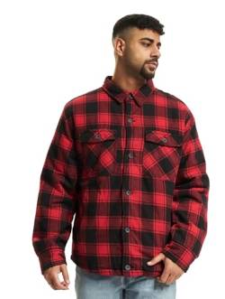 Brandit Lumberjacket, red-Black, Größe XL von Brandit