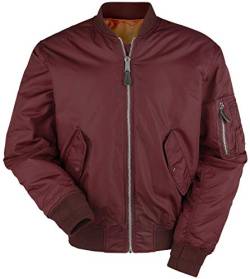 Brandit MA1 Jacke Burgundy 3XL von Brandit