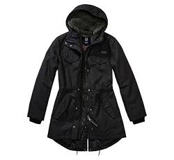 Brandit Marsh Lake Parka Damen, Größe:L, Farbe:Schwarz von Brandit