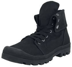 Brandit Military Canvasboot High Unisex Boot schwarz EU38 Baumwolle Festival, Rockwear von Brandit