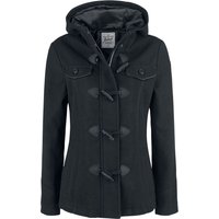 Brandit Parka - Girls Duffle Coat - S bis L - für Damen - Größe M - schwarz von Brandit