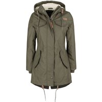 Brandit Parka - Mash Lake Parka Girls - S bis 5XL - für Damen - Größe 3XL - oliv von Brandit