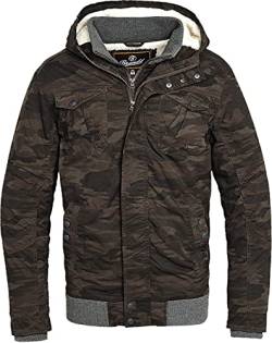 Brandit Parkmont Jacket Männer Winterjacke camouflage 3XL 100% Baumwolle Basics von Brandit