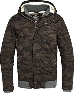 Brandit Parkmont Jacket Männer Winterjacke camouflage L 100% Baumwolle Basics von Brandit