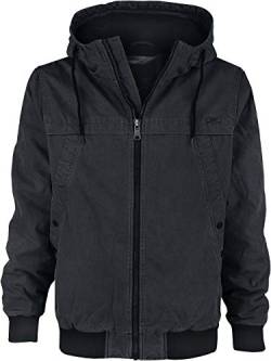 Brandit Raimon Männer Winterjacke schwarz S 100% Baumwolle Basics von Brandit