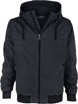Brandit Raimon Männer Winterjacke schwarz XL 100% Baumwolle Basics von Brandit