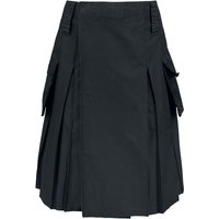 Brandit Rock knielang - Kilt - S bis 5XL - für Männer - Größe XL - schwarz von Brandit