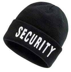 Brandit Security Beanie, schwarz mit Security Stick von Brandit